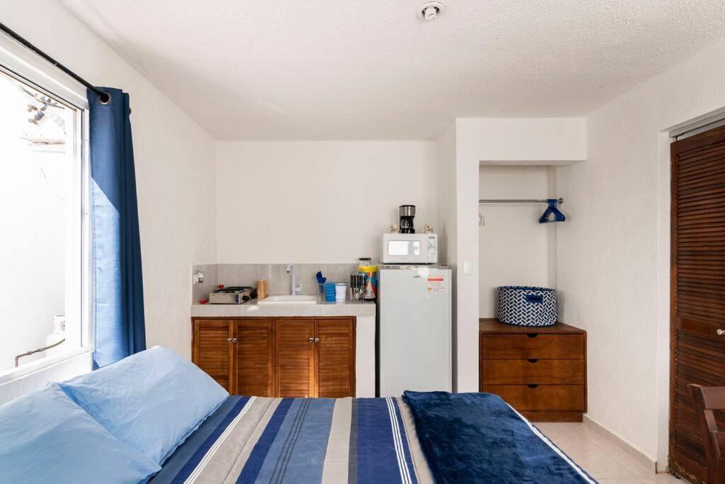 Micro Studio Perfect For Backpackers, Couples, 3 Min Drive To Playa El Nino Κανκούν Εξωτερικό φωτογραφία
